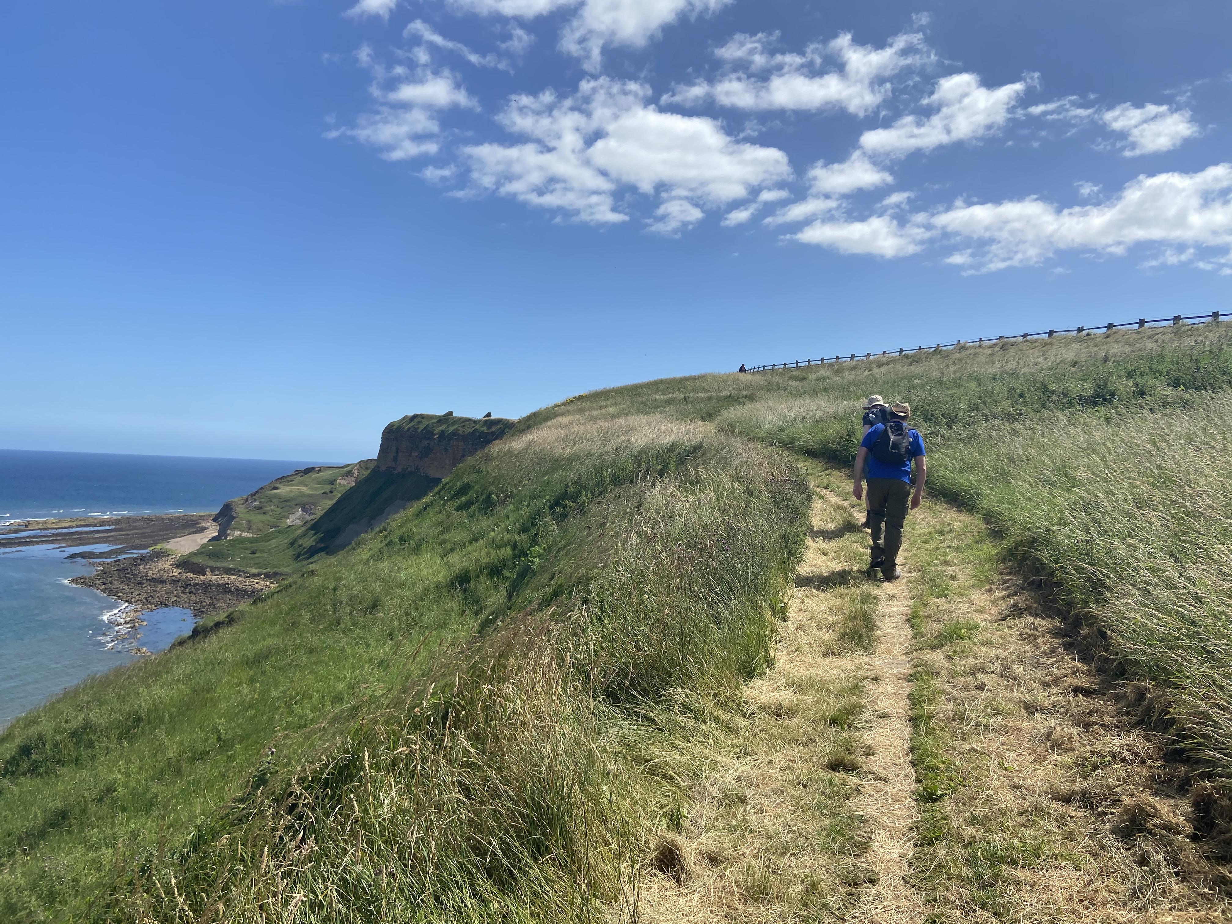 The Walking Diary Cleveland Way Scarborough to Filey The Walking